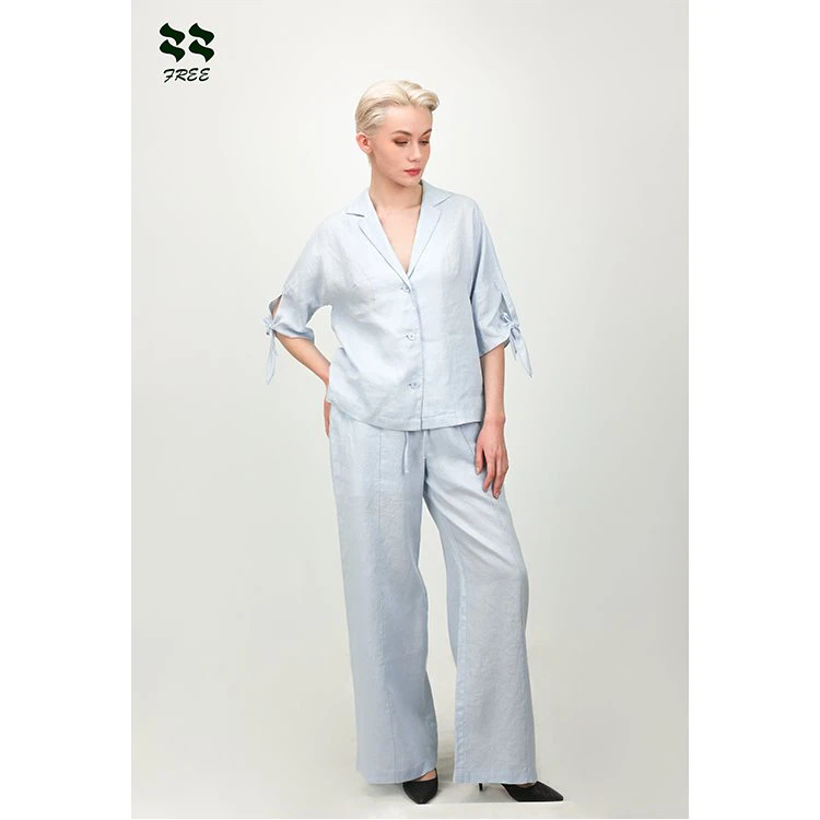 Women Fall Casual Loose Pockets Pants